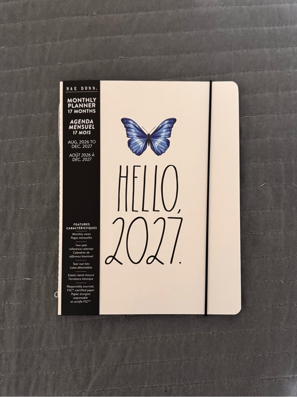 Rae Dunn 2027 Monthly Planner